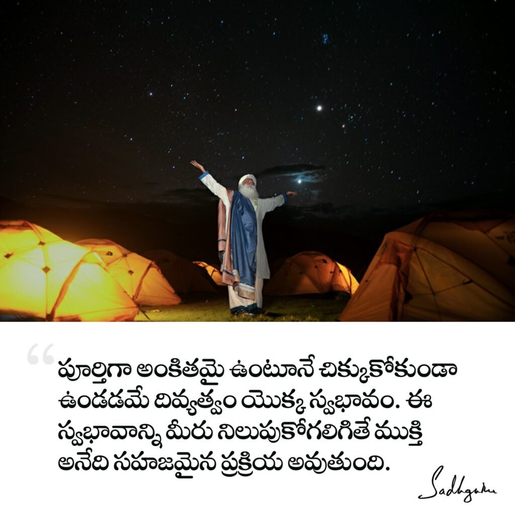 Sadhguru Telugu Quotes