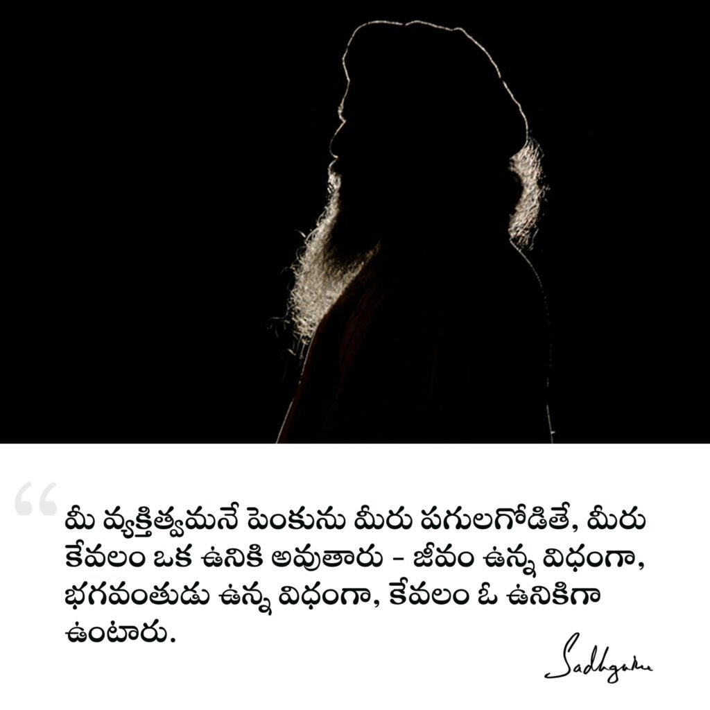 Sadhguru Telugu Quotes