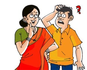 Wife and Husband Telugu Jokes