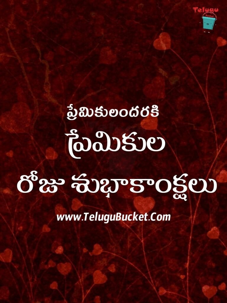 Valentines Day Telugu Quotes