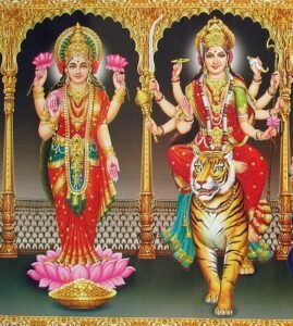 Laxmi and Parvati