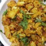 Aloo Gobi Recipe - Aloo Gobi Fry - Potato Cauliflower Fry - Telugu Bucket Foods