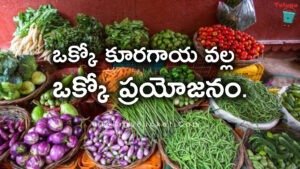 Benefits of Vegetables in Telugu