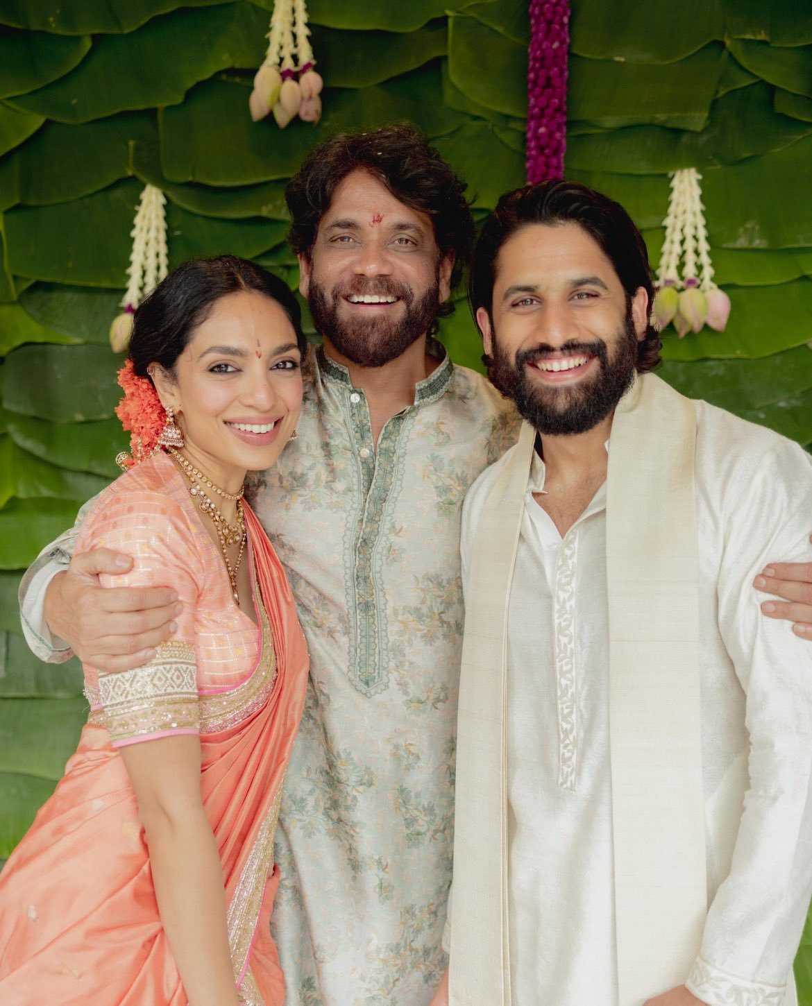 Naga Chaitanya and Sobhita Dhulipala Engagement