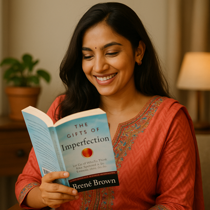 telugu quotes, telugu poetry, telugu stories, telugu jokes The Gifts of Imperfection Book in Telugu