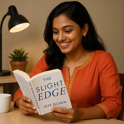 telugu quotes, telugu poetry, telugu stories, telugu jokes The Slight Edge Book in Telugu